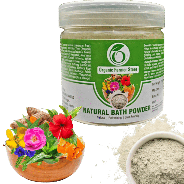 Natural Bath Powder - 150 Grams