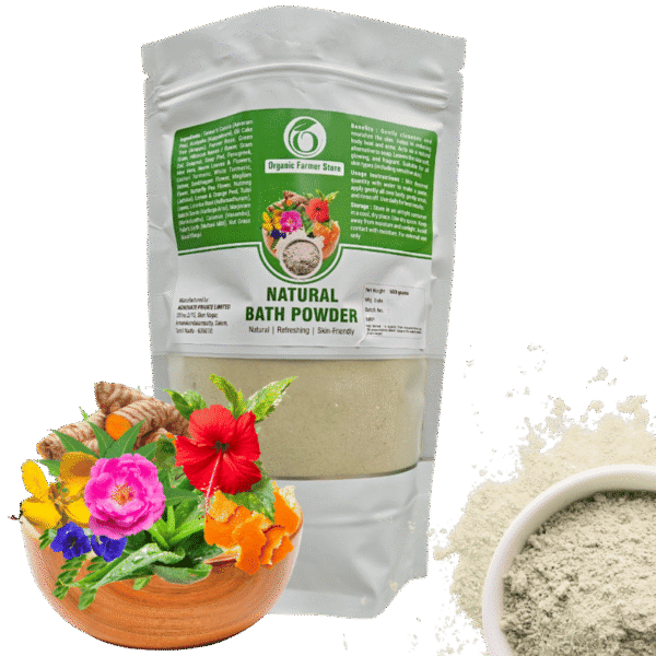 Natural Bath Powder - 500 Grams